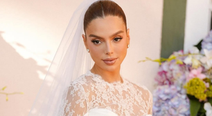 Giovanna Lancellotti usa 4 vestidos de noiva; veja detalhes