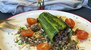 Receita árabe fácil: abobrinha recheada com carne moída