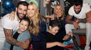 Gusttavo Lima e Andressa Suita comemoram 8 anos do filho mais velho