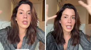 Camila Coutinho diz que Anitta perdeu o pudor de mexer no rosto: 'Quase um Avatar'