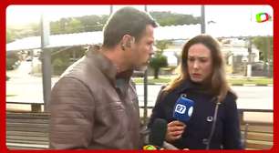 Repórter da Band empurra jornalista da Record durante disputa por entrevista: 'Agressão covarde'
