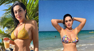 Ex-power couple Francine promete nudes grátis se time brasileiro for à final do Mundial