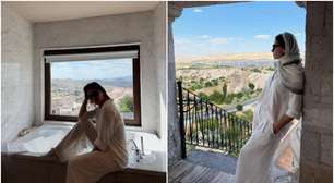 Giovanna Antonelli se hospeda em 'museu hotel' na Turquia com diárias de até R$ 25 mil