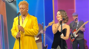 Sandy e Liniker usam bermuda fashion em 'Nesse Canto Eu Conto'