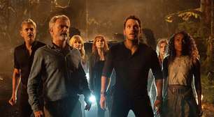 Qual é a ordem cronológica da franquia 'Jurassic Park'/'Jurassic World'?