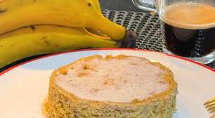 Bolinho de banana e aveia: sem forno, leve e fofinho