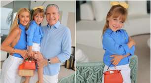 Filha de Roberto Justus e Ana Paula Siebert usa bolsa grifada de R$ 14 mil
