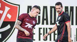 Novo reforço apresentado e treino intenso: Vitória foca nos detalhes antes da folga