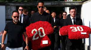 As imagens comoventes do funeral de Diogo Jota e seu irmão André Silva