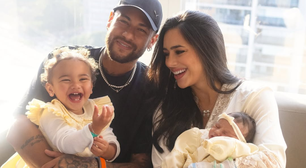 Bruna Biancardi e Neymar compartilham primeiras fotos da segunda filha, Mel