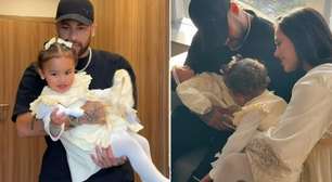 Neymar e Bruna Biancardi mostra o primeiro encontro entre as filhas Mavie e Mel