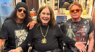 Ozzy Osbourne e Axl Rose se encontram pela primeira vez nos bastidores