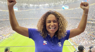 Apresentadora da Globo revela que entrou de penetra na final da Copa do Mundo: 'Cara de pau'
