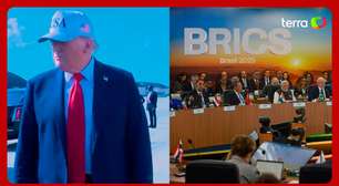 Trump anuncia tarifa adicional de 10% para 'qualquer país que se alinhar às políticas do Brics'