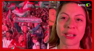 Torcedores do Fluminense choram e dançam nas Laranjeiras após derrota para o Chelsea