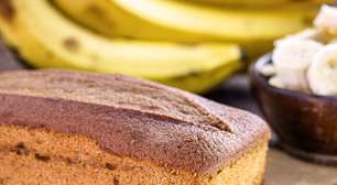 Pão de banana sem glúten perfeito para o café da tarde