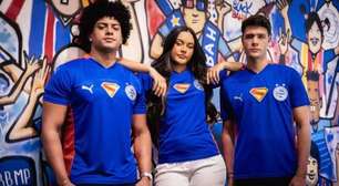 Bahia lança nova camisa inspirada no filme 'Superman: Legacy'