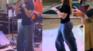 Nova rainha da Grande Rio, Virginia samba de jeans em festa de São João e web cutuca: 'Parecendo Carreta Furacão'