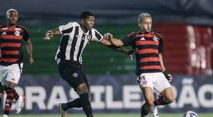 Flamengo e Botafogo empatam pelo Brasileirão Sub-20