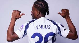 Tottenham anuncia a contratação de Mohammed Kudus