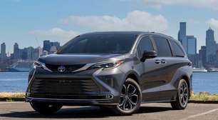 Conheça a Toyota Sienna: minivan que se mantém em meio aos SUVs