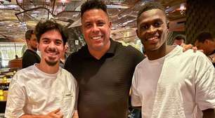 Dupla do PSG tieta Ronaldo Fenômeno: 'Uma honra'