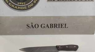 Adolescente é apreendido com faca perto de escola durante ação preventiva em São Gabriel