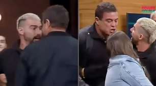 'Power Couple': Dhomini se altera, ataca Radamés e segurança é acionado