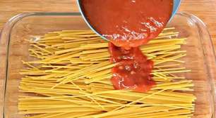 Receita de macarrão delicioso que aprendi com um dono de restaurante italiano