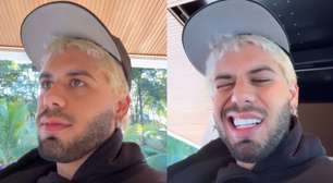 Deu ruim! Zé Felipe se machuca e relata fortes dores: 'Tomei uma e fui fazer graça'