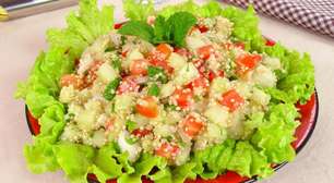 Tabule com quinoa: uma salada da qual você vai gostar!