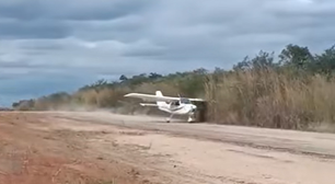 Avião monomotor faz pouso forçado no interior do Ceará