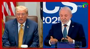 Trump diz que deve conversar com Lula 'em algum momento, mas não agora' e volta a elogiar Bolsonaro