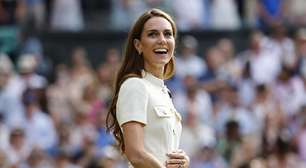Kate Middleton entrega prêmio à Swiatek na final de Wimbledon