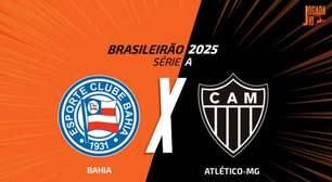 Bahia x Atlético-MG, AO VIVO, com a Voz do Esporte, às 19h30