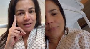 Nivea Stelmann faz desabafo após internação durante visita ao Brasil: 'Recuperando'