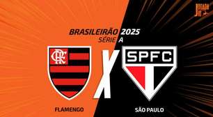 Flamengo x São Paulo, AO VIVO, com a Voz do Esporte, às 15h