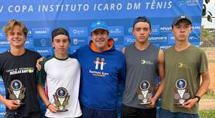 Campeões de simples serão definidos neste domingo na 5ª Copa Instituto Icaro em Curitiba (PR)