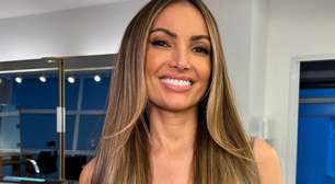 Patrícia Poeta não segura emoção em despedida do 'Encontro'