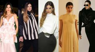 Camila Queiroz grávida: 5 truques inteligentes de estilo da atriz para disfarçar a barriga de gravidez por 5 meses