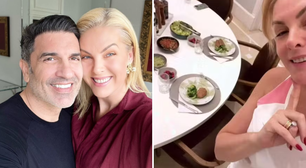 Ana Hickmann prepara jantar para Edu Guedes após alta do marido: 'Primeiro juntos'