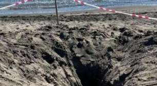 Tragédia! Jovem de 17anos morre soterrado após cavar buraco na areia da praia