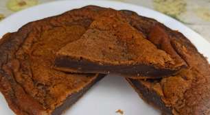 Brownie de frigideira: muito fácil de preparar e você vai se surpreender de como fica gostoso