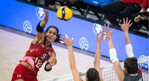 Tailândia se salva e rebaixa a Coreia na VNL