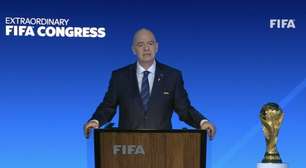 Presidente da Fifa tem atitude inesperada na decisão do Mundial de Clubes