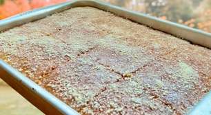 Bolo encanto de coco bem molhadinho: a melhor opção para o seu lanche da tarde