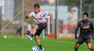 Bernabei participa de jogo-treino do Inter e anima para eventual retorno