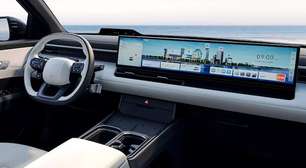 Hyundai revela SUV elétrico com tela de 27" com resolução 4K