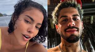 Tá rolando? Após interação com Zé Felipe, Bella Campos surge ouvindo música do cantor