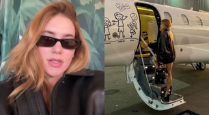 Após separação, Virginia manda indireta durante viagem em jatinho: 'Interesseira'